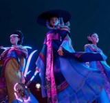 KPop Demon Hunters Sunlight Sisters Celine Cosplay Costume