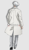 Sakamoto Days Kei Uzuki Silver White Styled Cosplay Wig