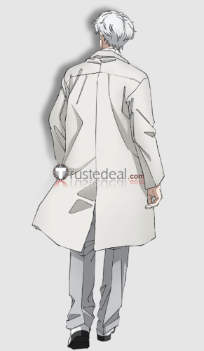 Sakamoto Days Kei Uzuki Silver White Styled Cosplay Wig