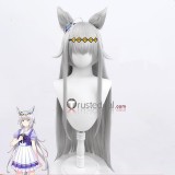 Uma Musume Pretty Derby Oguri Cap Biwa Hayahide Tokai Teio Narita Brian Grey Pink Brown Cosplay Wigs