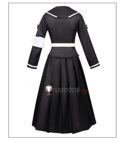 The Hundred Line Last Defense Academy Shizuhara Hiruko Black Combat Cosplay Costume 2
