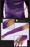 Code Geass C.C. Purple Cheongsam Cosplay Costume