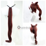 Uma Musume Pretty Derby Oguri Cap Biwa Hayahide Tokai Teio Narita Brian Grey Pink Brown Cosplay Wigs