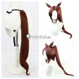Uma Musume Pretty Derby Mejiro McQueen Rice Shower Symboli Rudolf Sakura Bakushin O Brown Purple Cosplay Wig