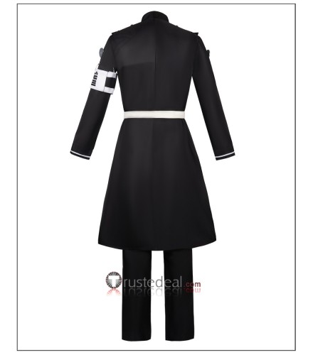 The Hundred Line Last Defense Academy Yugamu Omokage Battle Uniform Black Combat Cosplay Costume 2