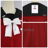 The Hundred Line Last Defense Academy Tsukumo Kako Uniform Red Cosplay Costume 2