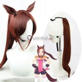 Uma Musume Pretty Derby Mejiro McQueen Rice Shower Symboli Rudolf Sakura Bakushin O Brown Purple Cosplay Wig