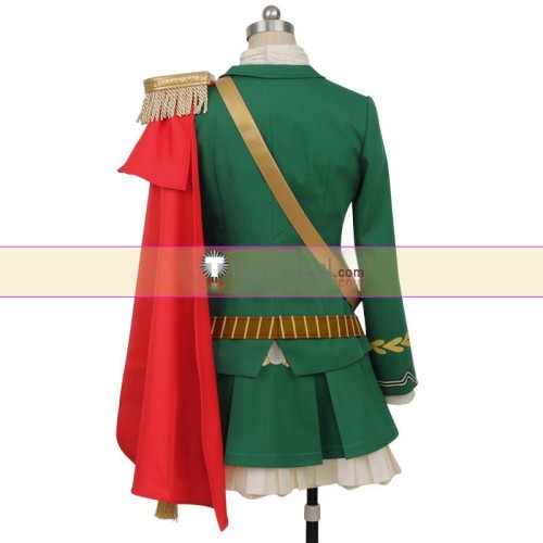 Uma Musume Pretty Derby The Decisive Symboli Rudolf Green Cosplay Costume 2