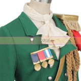 Uma Musume Pretty Derby The Decisive Symboli Rudolf Green Cosplay Costume 2