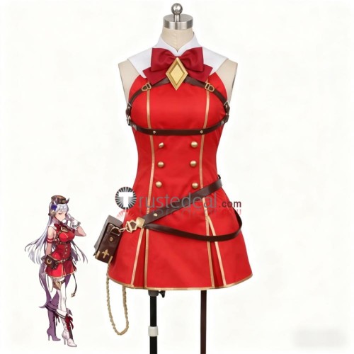 Uma Musume Pretty Derby The Decisive Gold Ship Red Cosplay Costume 2