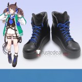 Uma Musume Pretty Derby Eishin Flash Sweep Tosho Tosen Jordan Sakura Chiyono O Blue Pink Black Cosplay Boots Shoes