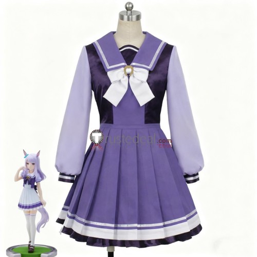 Uma Musume Pretty Derby Mejiro McQueen Purple Uniform Cosplay Costume