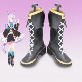 Uma Musume Pretty Derby Mejiro McQueen Black Outfit Cosplay Costume