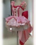 Mermaid Melody Lucia Nanami Super Idol Pink Dress Cosplay Costume Custom Size