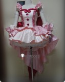 Mermaid Melody Lucia Nanami Super Idol Pink Dress Cosplay Costume Custom Size
