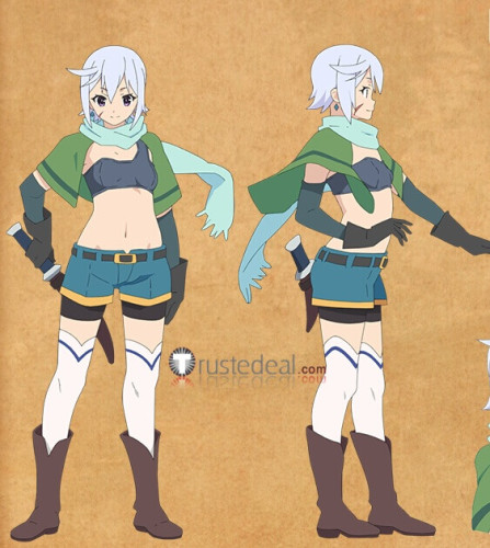 Konosuba Gods Blessing on this Wonderful World Lady Eris Chris Cosplay Costume