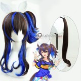 Uma Musume Pretty Derby Kitasan Black Ikuno Dictus Daitaku Helios Meisho Doto Brown Orange Black Cosplay Wigs
