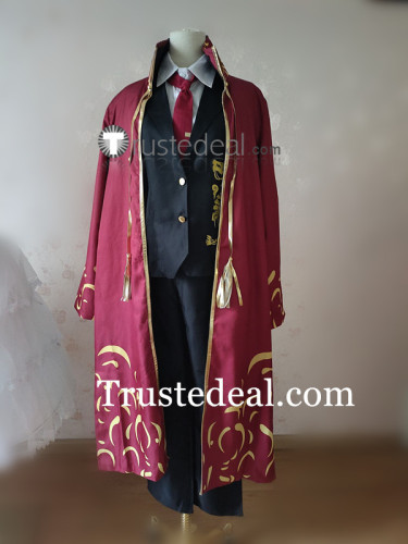 Library Of Ruina Liu Association Section 2 Lowell Mei Miris Red Uniform Cosplay Costume