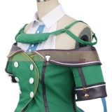 Uma Musume Pretty Derby The Decisive King Halo Green Cosplay Costume