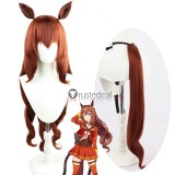 Uma Musume Pretty Derby Mejiro Palmer Nishino Flower Nice Nature Maruzensky Brown Cosplay Wigs