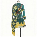 Uma Musume Pretty Derby The Decisive Marvelous Sunday Zenno Rob Roy Black Green Outfit Cosplay Costume