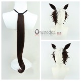 Uma Musume Pretty Derby Mejiro Ryan Mejiro Bright Taiki Shuttle Sirius Symboli Brown Black Cosplay Wigs
