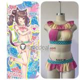 Nekopara Chocola and Vanilla Swimsuit Bikini Cosplay Costume