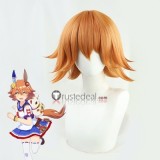 Uma Musume Pretty Derby Satono Diamond Matikanefukukitaru Bamboo Memory Zenno Rob Roy Brown Orange Grey Cosplay Wigs