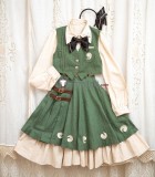 Touhou Project Konpaku Youmu Green Outfit Cosplay Costume 2