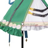 Uma Musume Pretty Derby The Decisive King Halo Green Cosplay Costume
