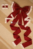 Touhou Project Reimu Hakurei Witch Red White Lolita Dress Cosplay Costume 2