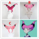 Tales of the Teen Titans DC Comics Jinx Pink Styled Cosplay Wig