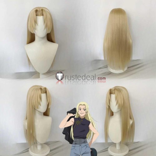 Jujutsu Kaisen Yuki Tsukumo Kento Nanami Blonde Styled Cosplay Wig
