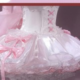 1/3 Delusion Puella Magi Madoka Magica Kaname Madoka Ultimate Symphony of Fate Pink Lolita Dress Cosplay Costume