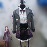 The Legend of Heroes Renne Bright Grey Green Uniform Cosplay Costume Custom Size
