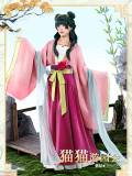 1/3 Delusion Kusuriya no Hitorigoto The Apothecary Diaries Maomao Pink Hanfu Dress Cosplay Costume 2