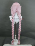 Nekopara Chocola and Vanilla Swimsuit Brown White Pinkish Styled Cosplay Wig