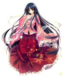 Touhou Project Houraisan Kaguya Outfit Cosplay Costume