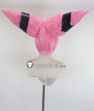 Tales of the Teen Titans DC Comics Jinx Pink Styled Cosplay Wig