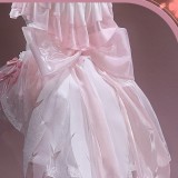 1/3 Delusion Puella Magi Madoka Magica Kaname Madoka Ultimate Symphony of Fate Pink Lolita Dress Cosplay Costume