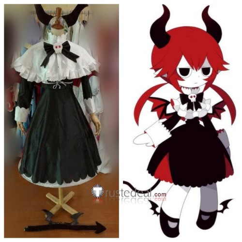 The Gray Garden Alela Grora Black Dress Cosplay Costume Custom Size