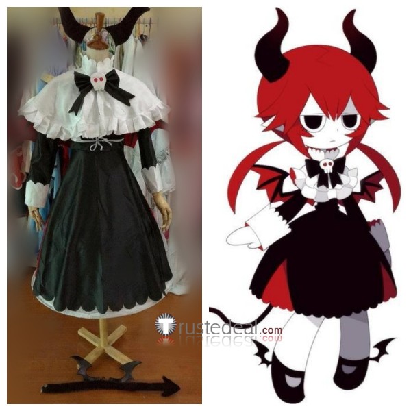 The Gray Garden Alela Grora Black Dress Cosplay Costume Custom Size