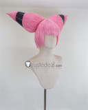 Tales of the Teen Titans DC Comics Jinx Pink Styled Cosplay Wig