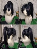 Limbus Company Hong Lu Lace Front Dark Blue Styled Cosplay Wig
