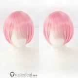 Re Zero Kara Hajimeru Isekai Seikatsu Twins Rem Ram Pink Maid Lolita Cosplay Costume