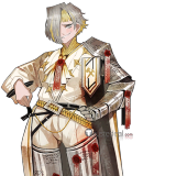 Limbus Company Rodion Don Quixote Sinclair Kromer Brown Blonde White Styled Cosplay Wig