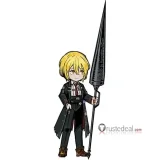 Limbus Company Don Quixote Heathcliff Lei Heng Ryoshu Brown Blonde Black Styled Cosplay Wig