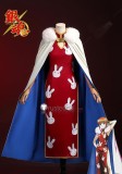 Gintama Kagura Bunny Red Cheongsam Cosplay Costume