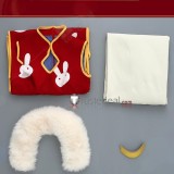 Gintama Kagura Bunny Red Cheongsam Cosplay Costume