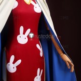 Gintama Kagura Bunny Red Cheongsam Cosplay Costume